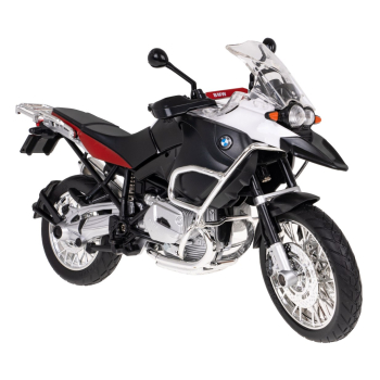 Motocykl BMW R 1200 GS biały RASTAR model 1:9 Metalowa karoseria